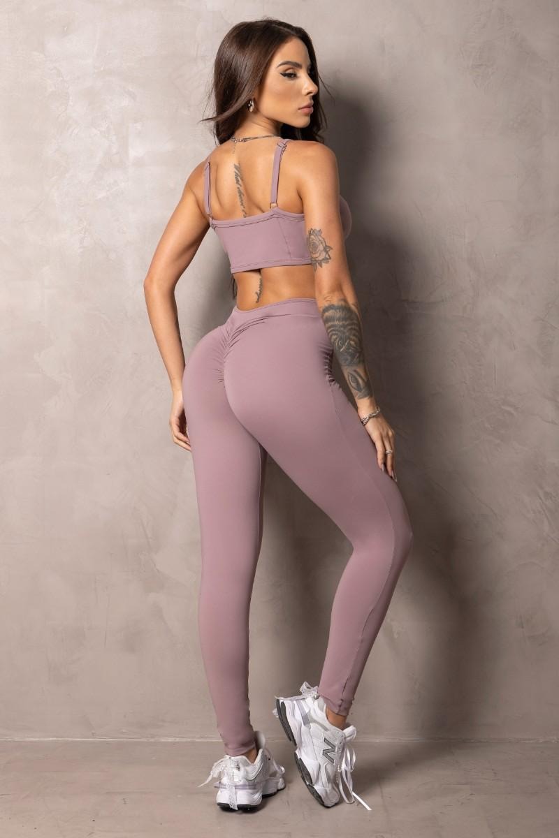 Conjunto Fitness Elevate Rosa